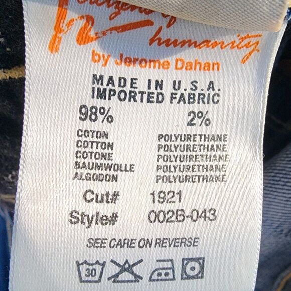 Citizens of Humanity Jeans Size 30 Ingrid 002 Stretch Low Waist Flare Blue denim - Picture 14 of 15